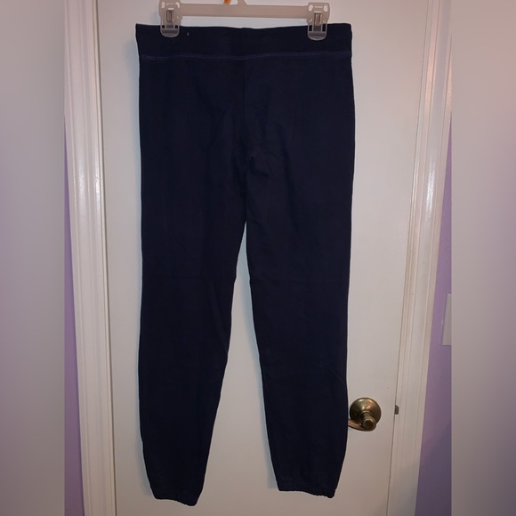 Aeropostale Women’s Navy Blue Scrunched Ankle Sweatpants Teal SIZE S 2011 - Picture 2 of 4